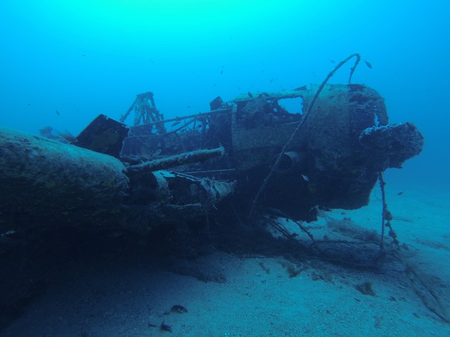 Divers at the Cathedral in Gran Canaria Rebreatherpro-Training