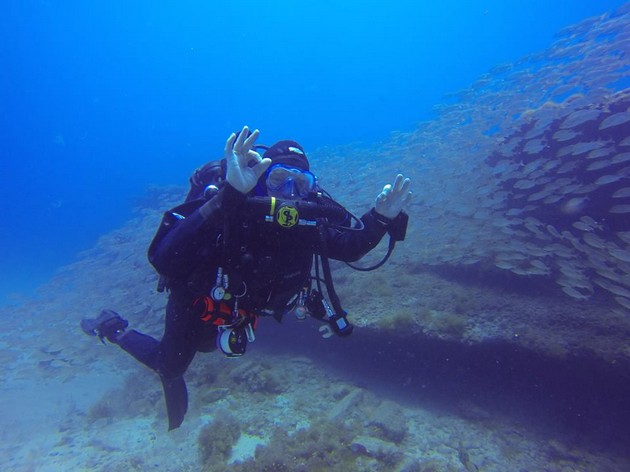 Loredon Wreck, Sardinia Rebreatherpro-Training