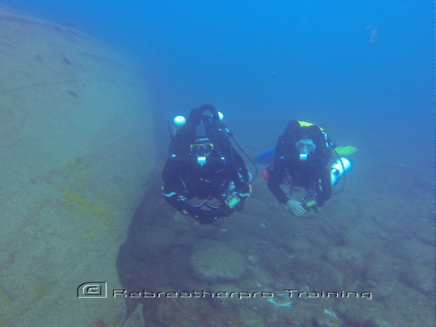 IANTD CCR rebreather try dive Rebreatherpro-Training