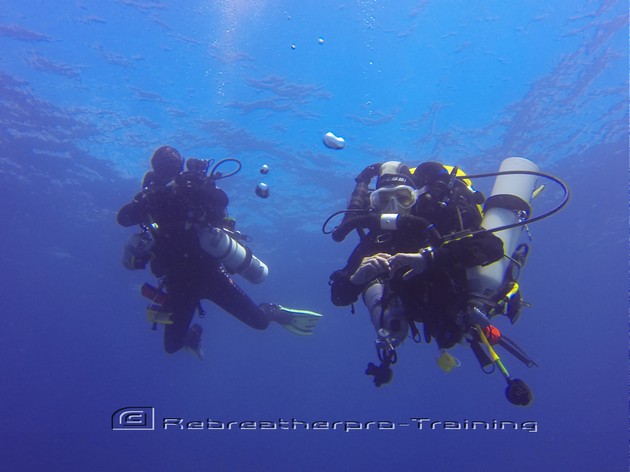 Enjoy your Rebreather CCR try dive day !! Rebreatherpro-Training