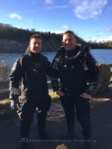 More SF2 try dives today at Stoney Cove - Rebreatherpro-Training