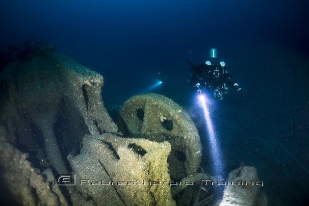 Sardinia Wreck and Cave Diving Rebreatherpro-Training