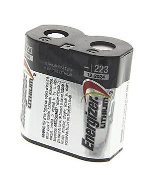 Energizer 223 6V Lithium Battery - Rebreatherpro-Training