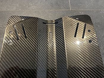 Carbon Fibre Backplate Rebreatherpro-Training