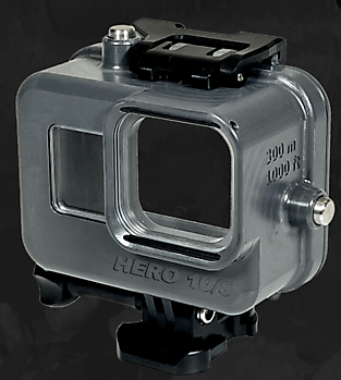 GoPro Housing for GoPro Hero 9/10 - rated to 1000ft/300m Rebreatherpro-Training